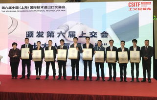 第六届中国 上海 国际技术进出口交易会上我校斩获多个奖项
